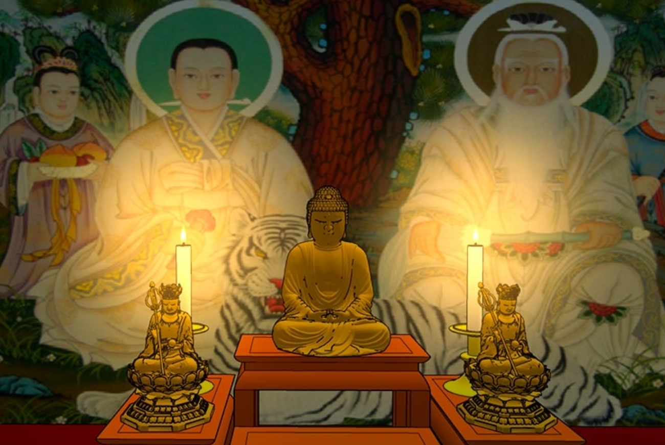 The Gwichon Village Mystery background — Mother's Altar