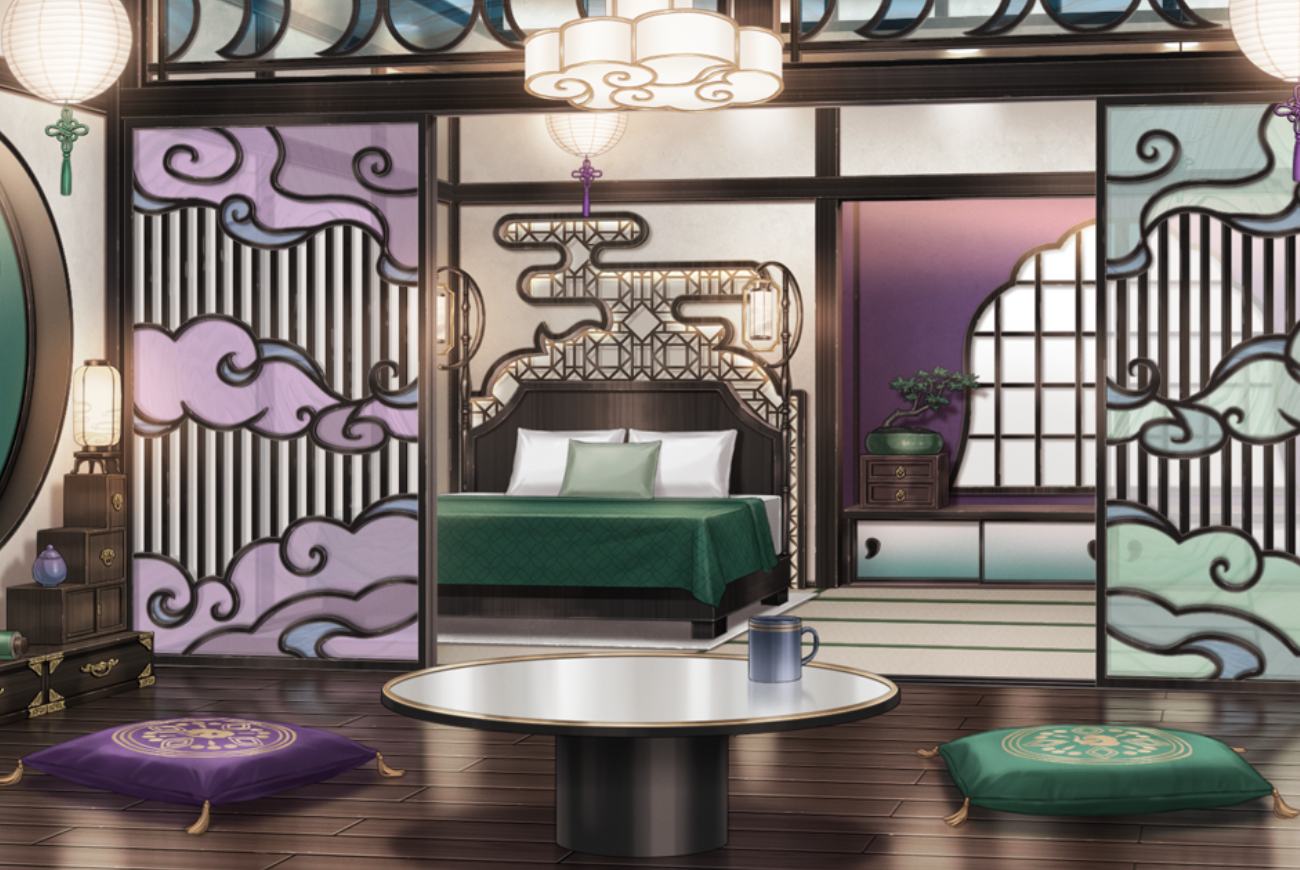 NIJISANJI background — Murakumo Kagetsu's room