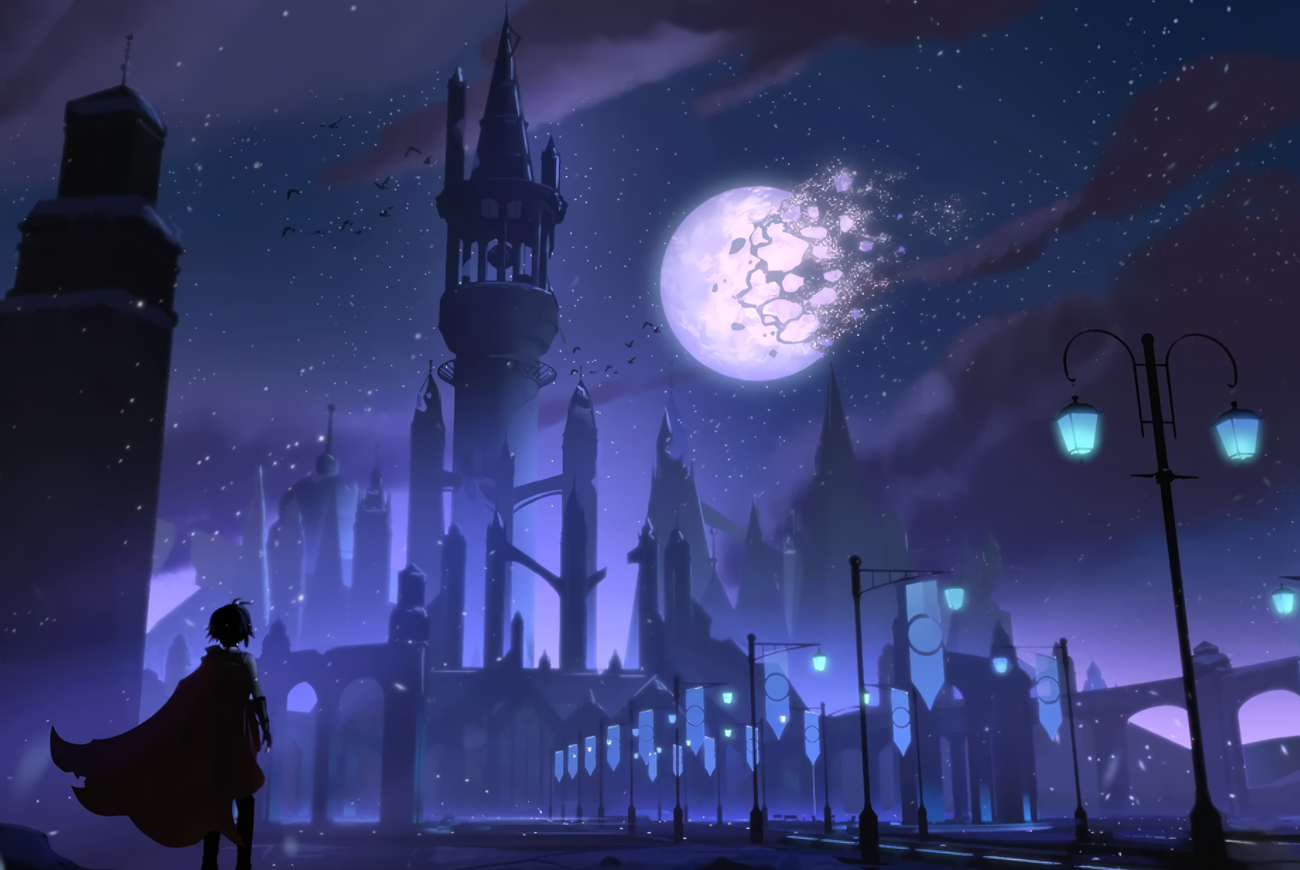 RWBY background — Beacon Academy
