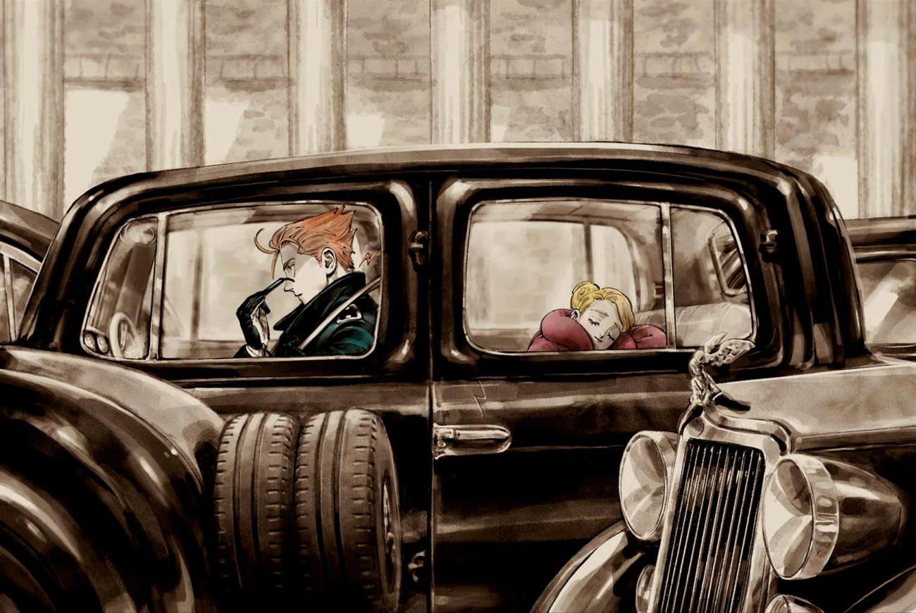 Veil background — On The Road