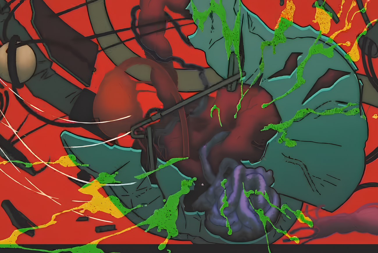 Alien Stage background — Guitar of Broken Dreams