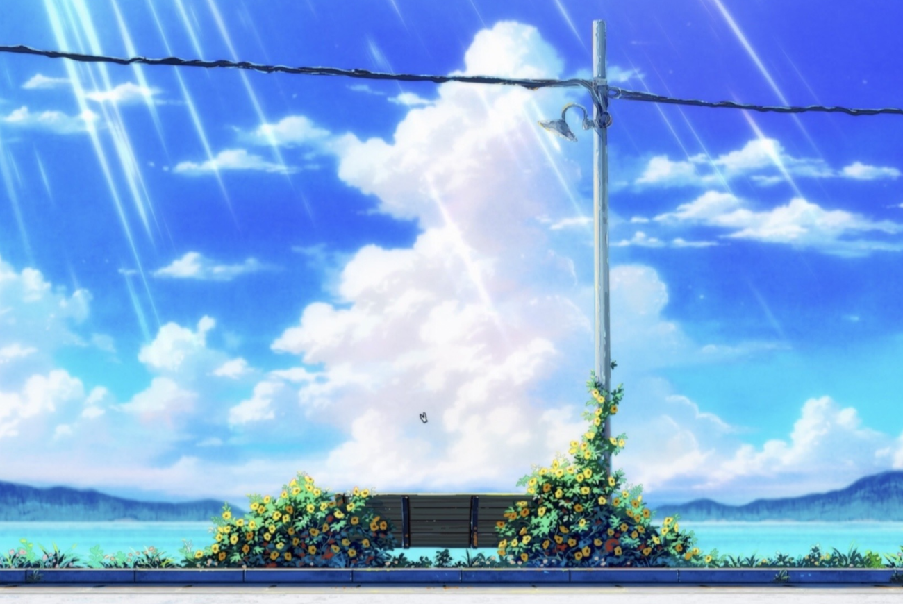 Stranger by the Beach background — Bench By The beach