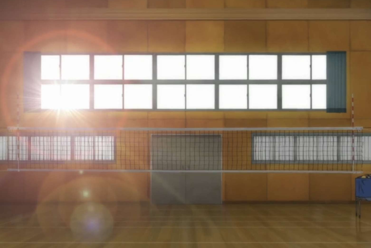 Haikyuu background — Karasuno's Gym