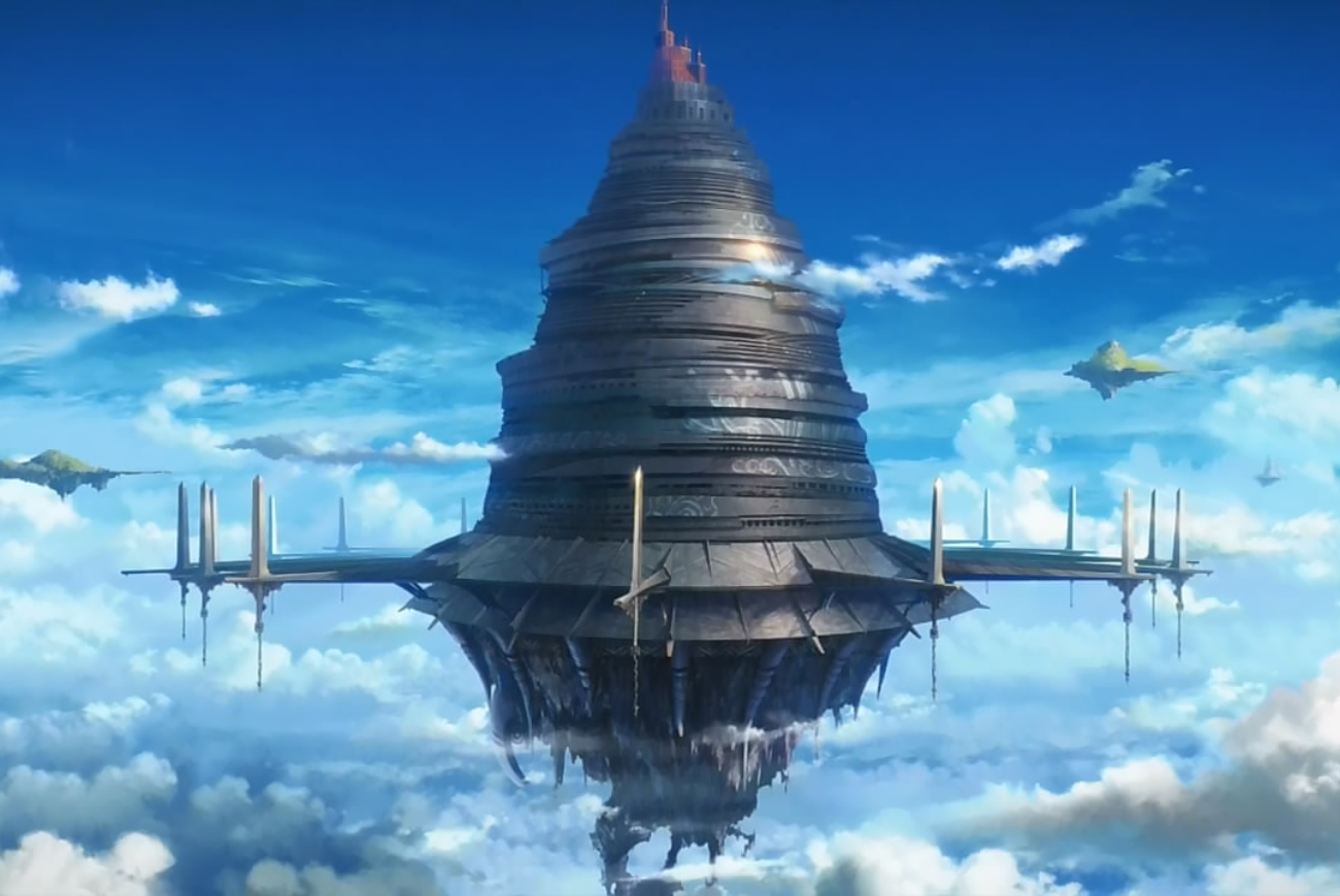 Sword Art Online background — Aincrad