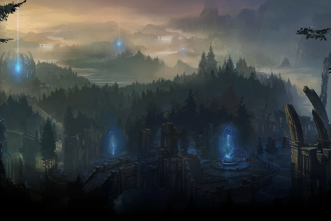 League Of Legends background — Summoners Rift