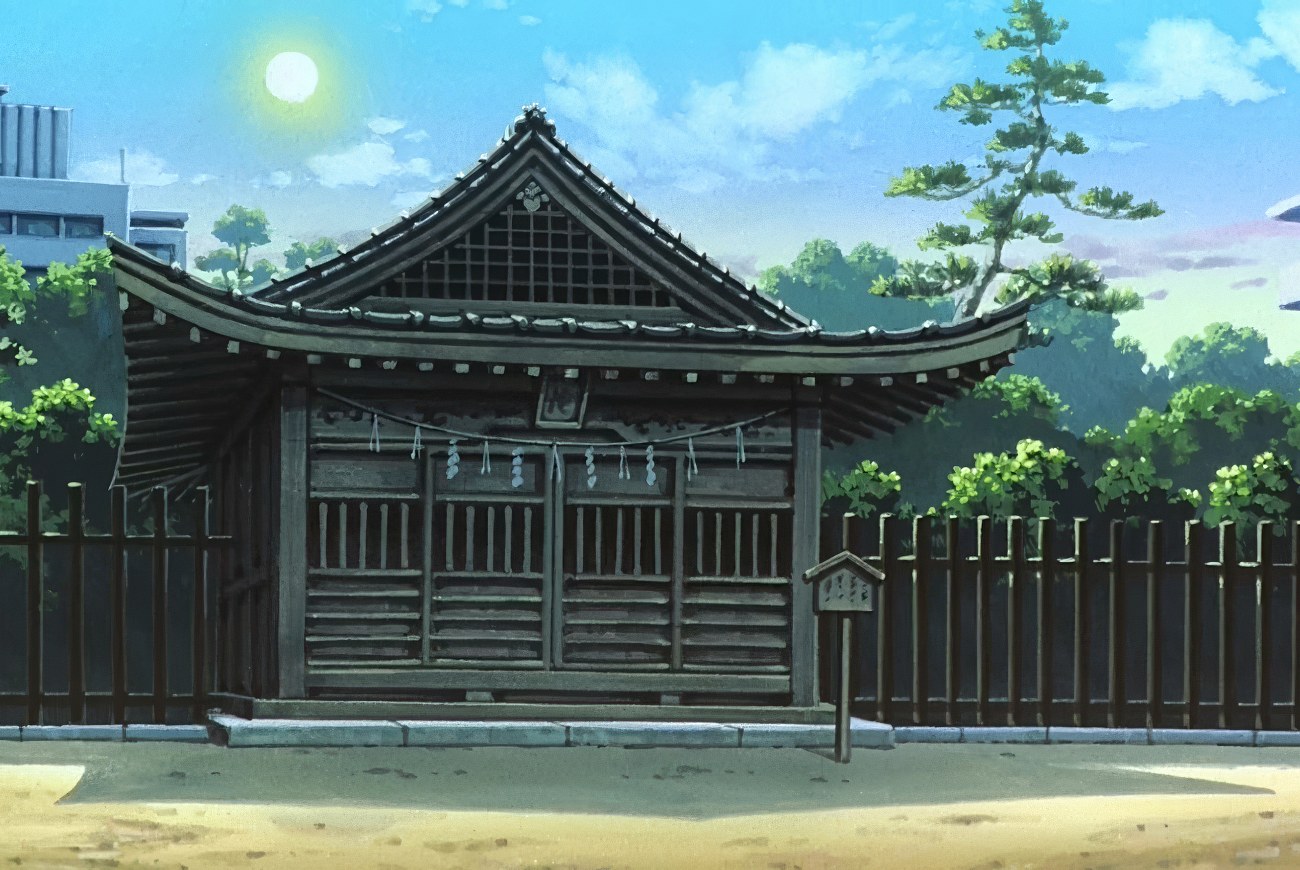 InuYasha background — Higurashi Wellhouse