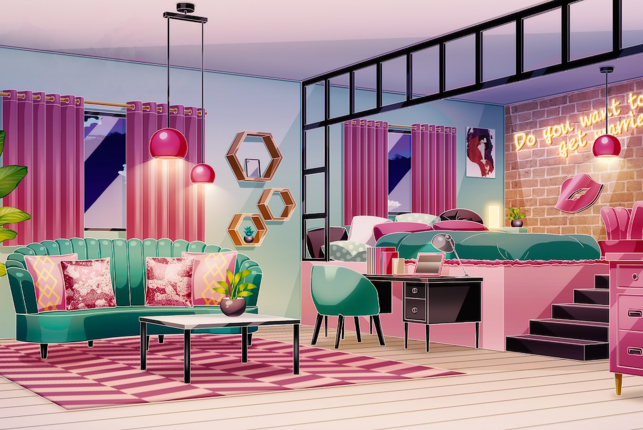 Cupid Parasite background — Cupid Bedroom