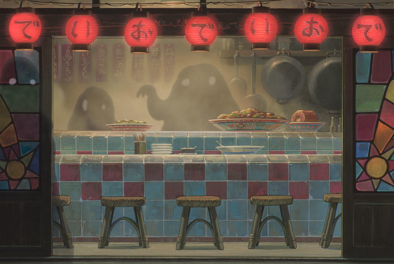 Spirited Away background — Spirit Buffet