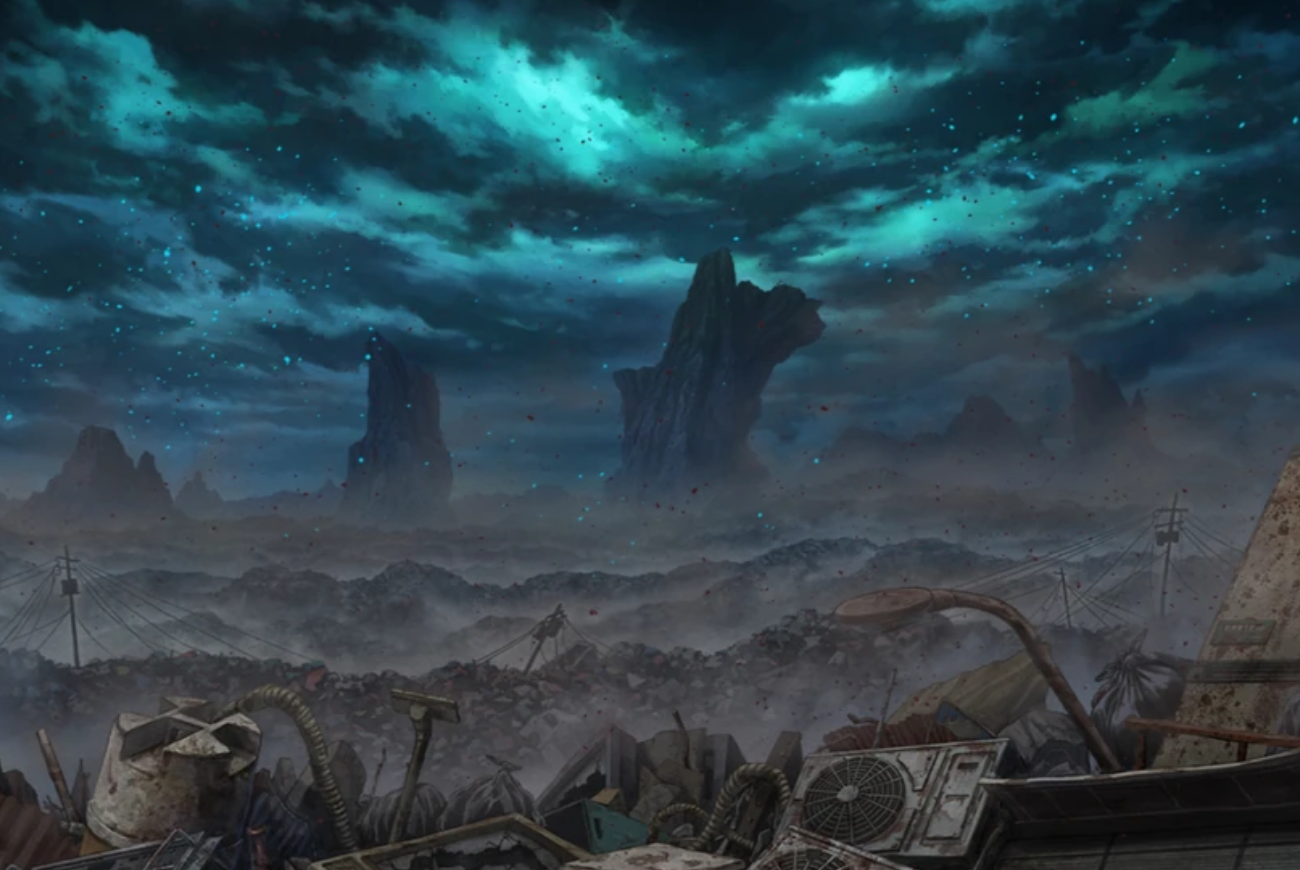 Gachiakuta background — The Ground