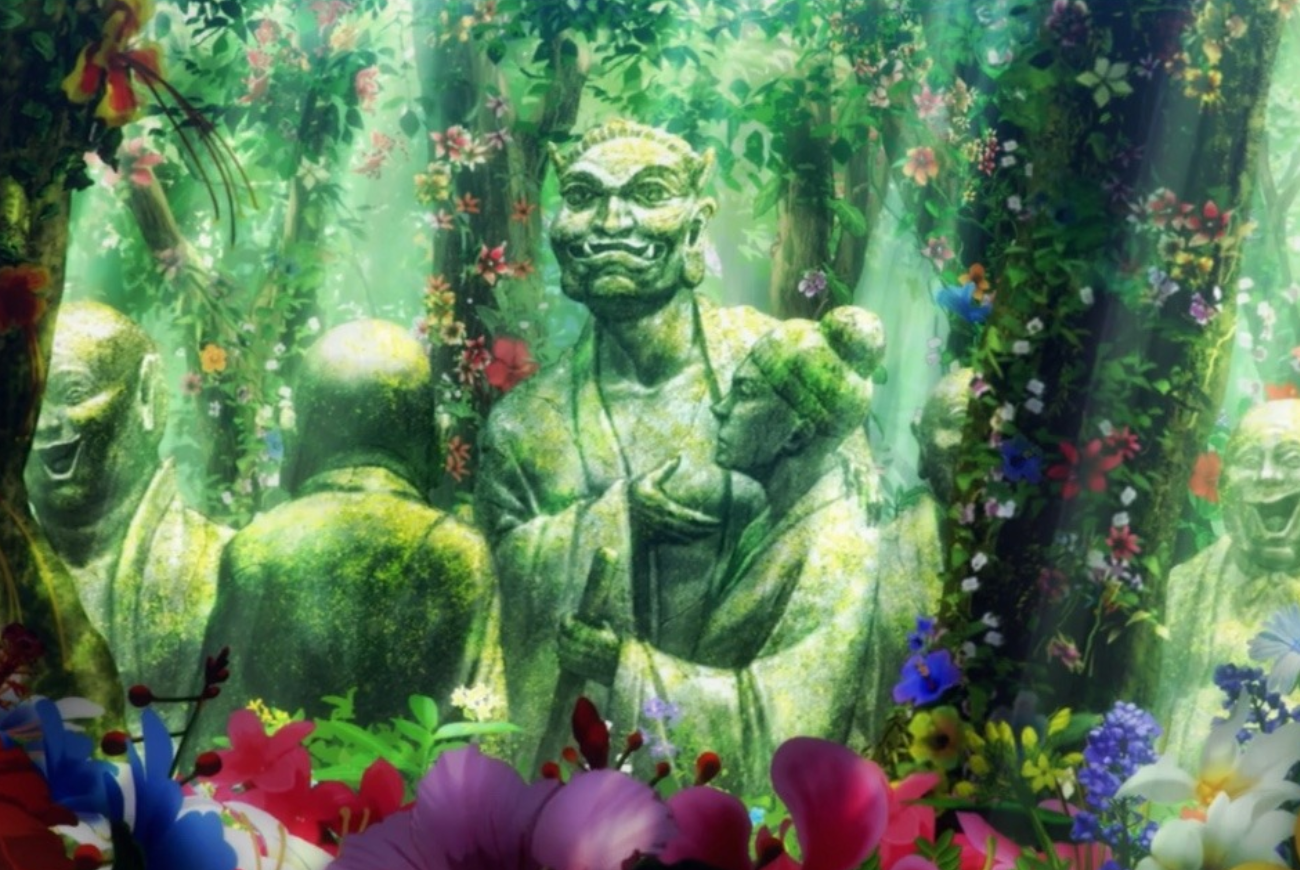 Hell's Paradise background — Shinsenkyo