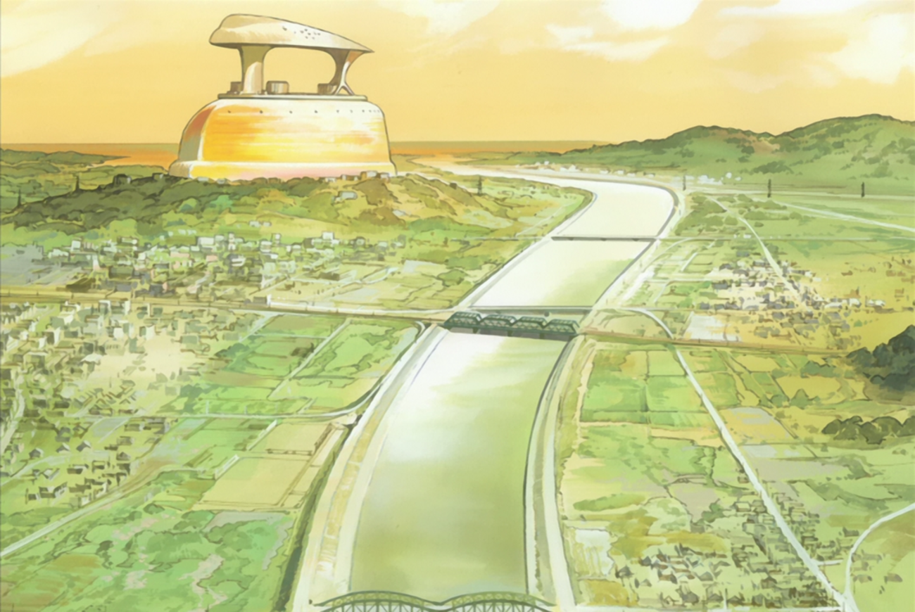 FLCL background — Mabase