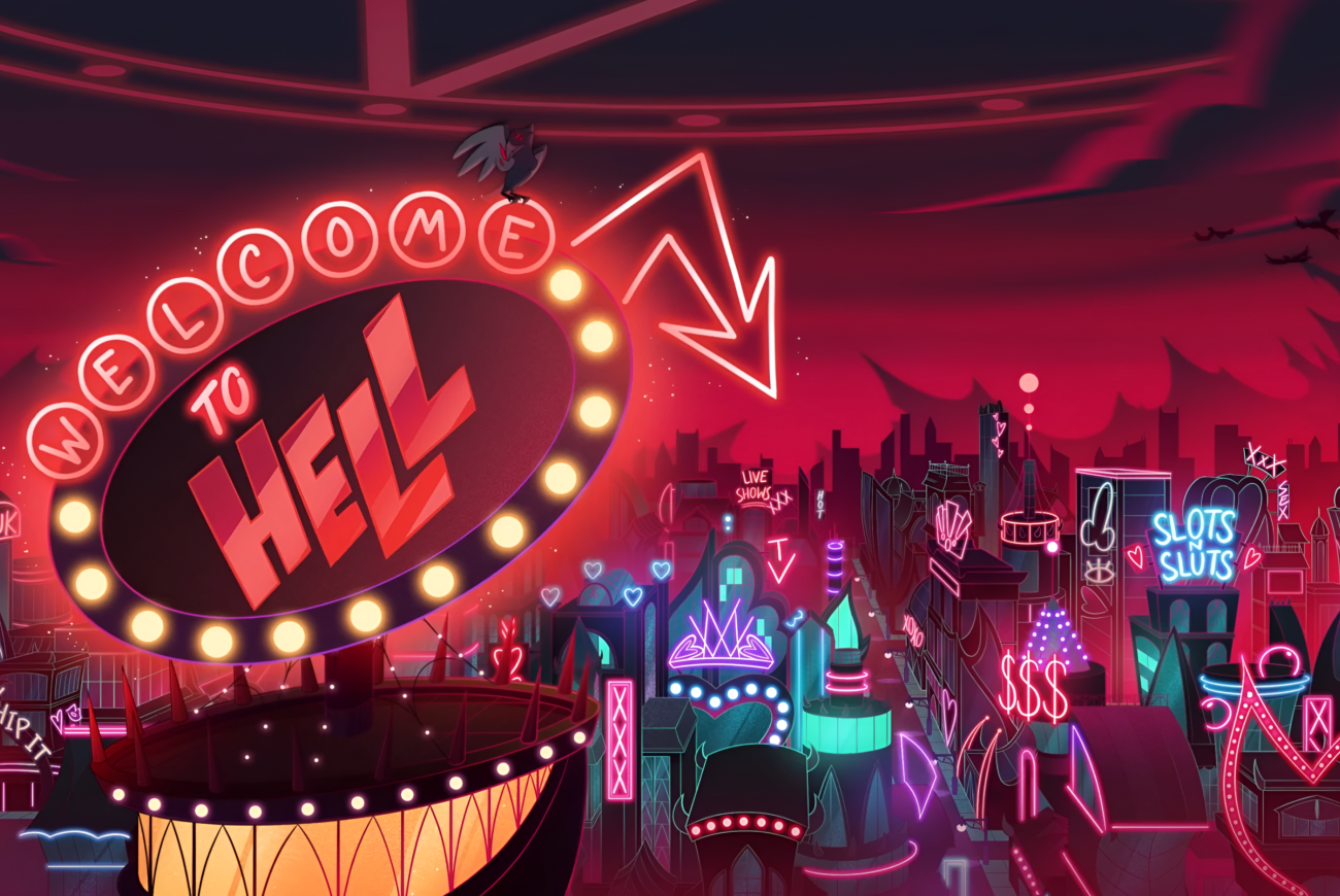 Helluva Boss background — Welcome To Hell