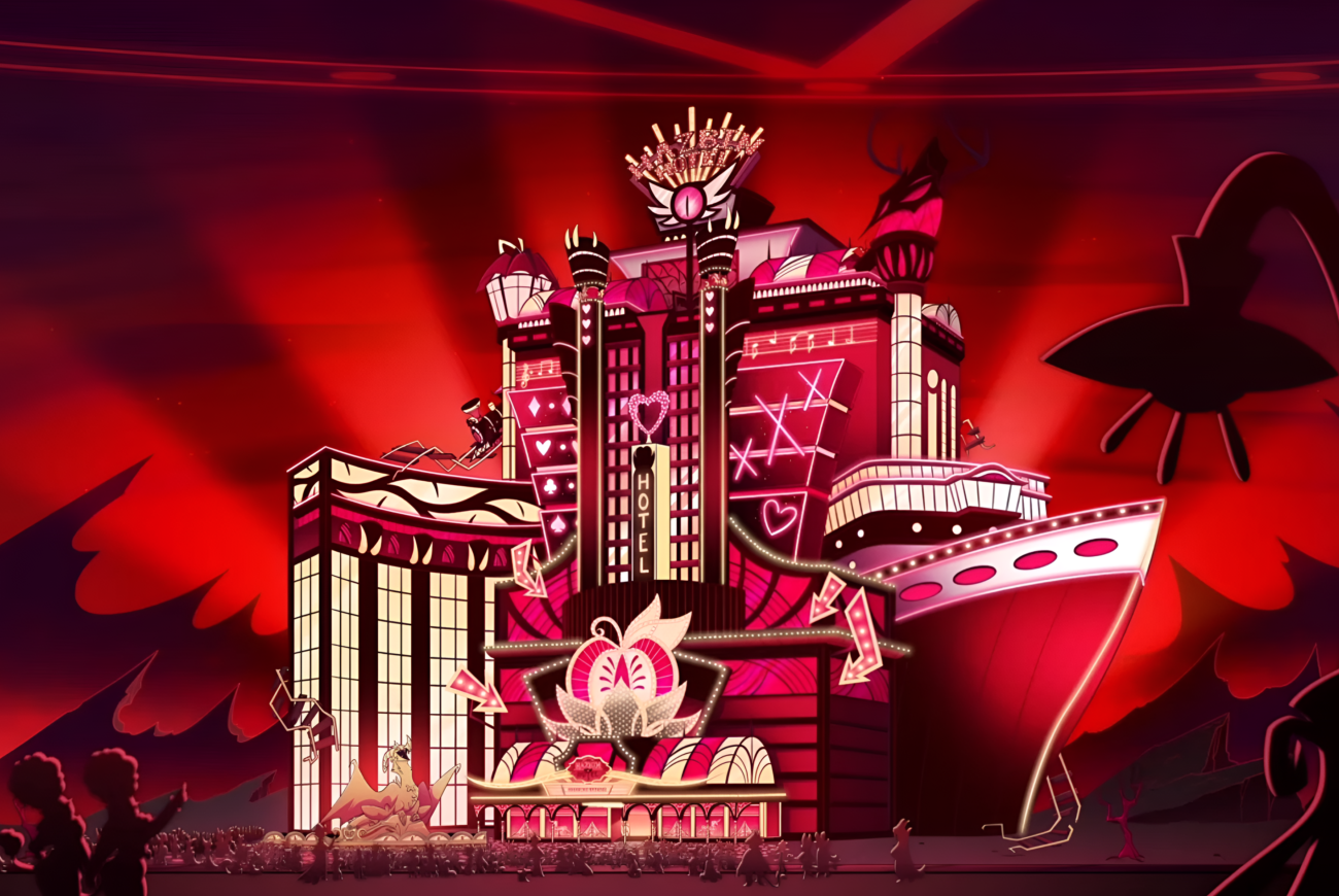 Hazbin Hotel background — Hazbin Hotel
