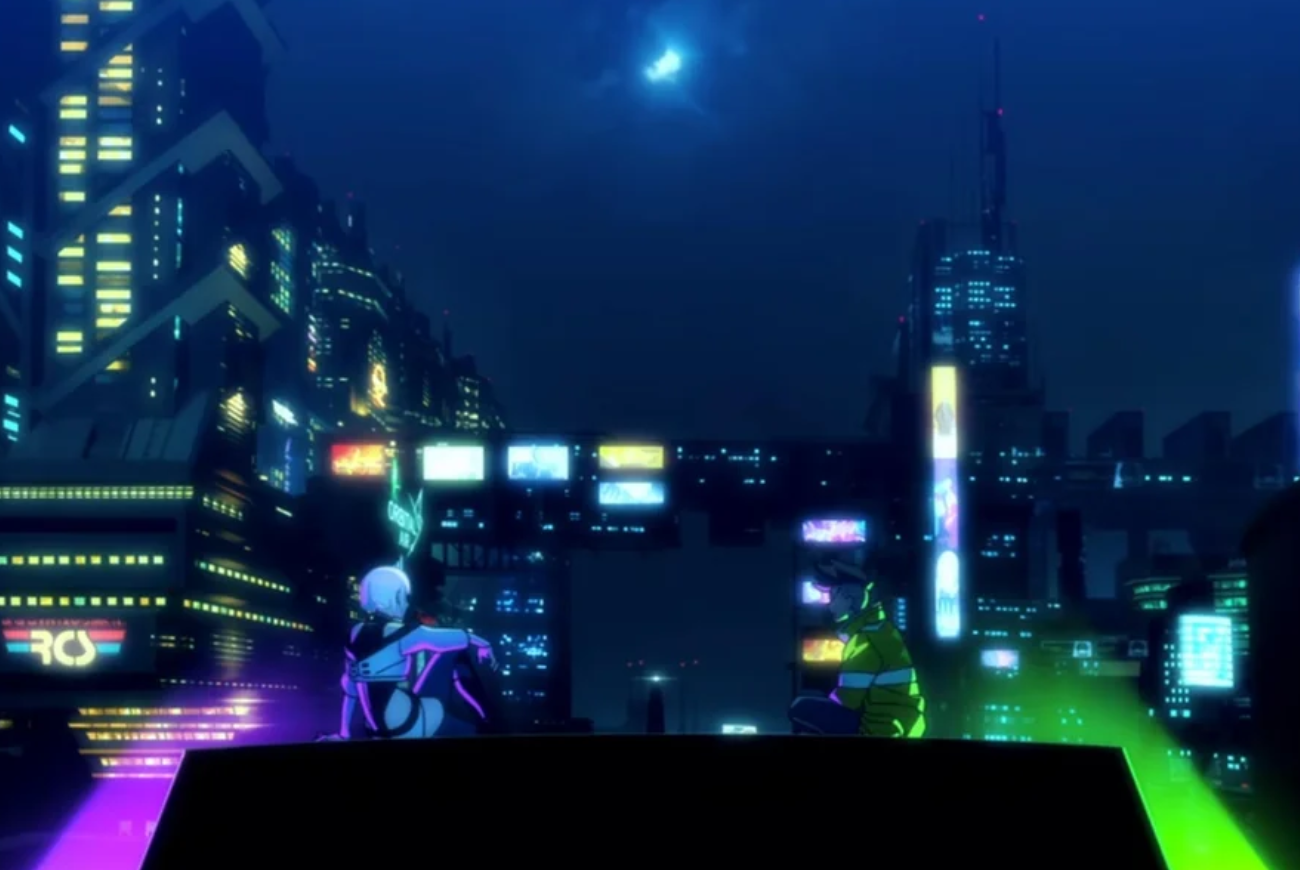 Cyberpunk Edgerunners background — Edgerunners City