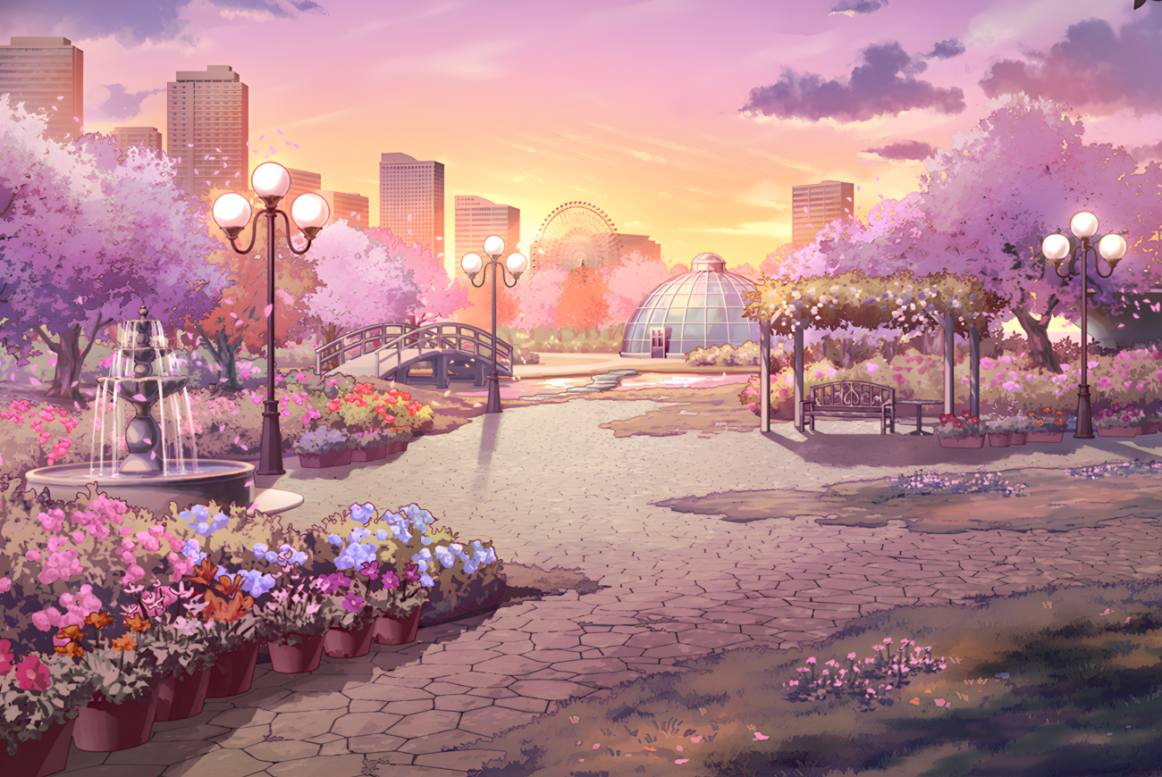 UN:LOGICAL background — Gardens