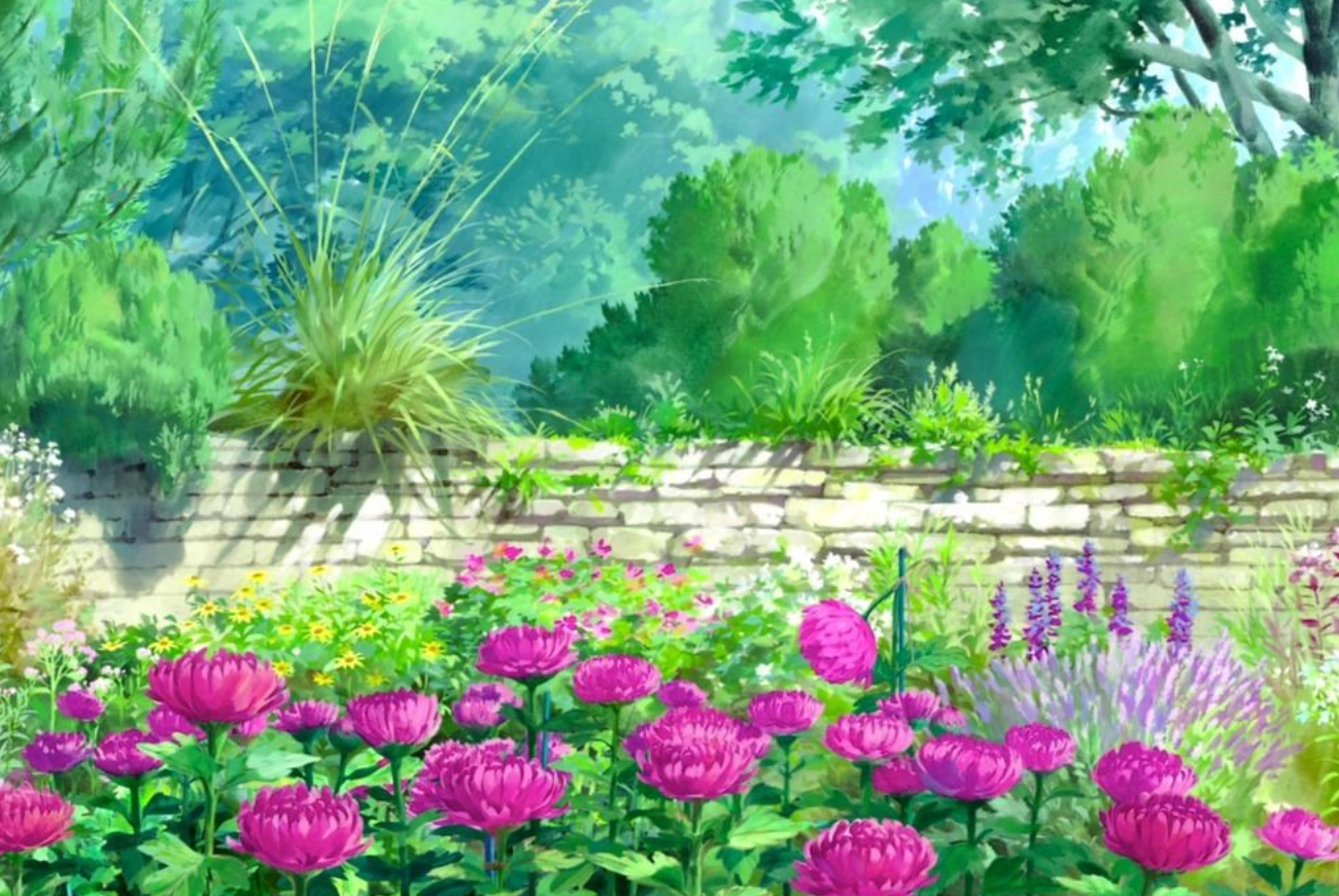 Mary and the Witch's Flower background — Brilliant Garden