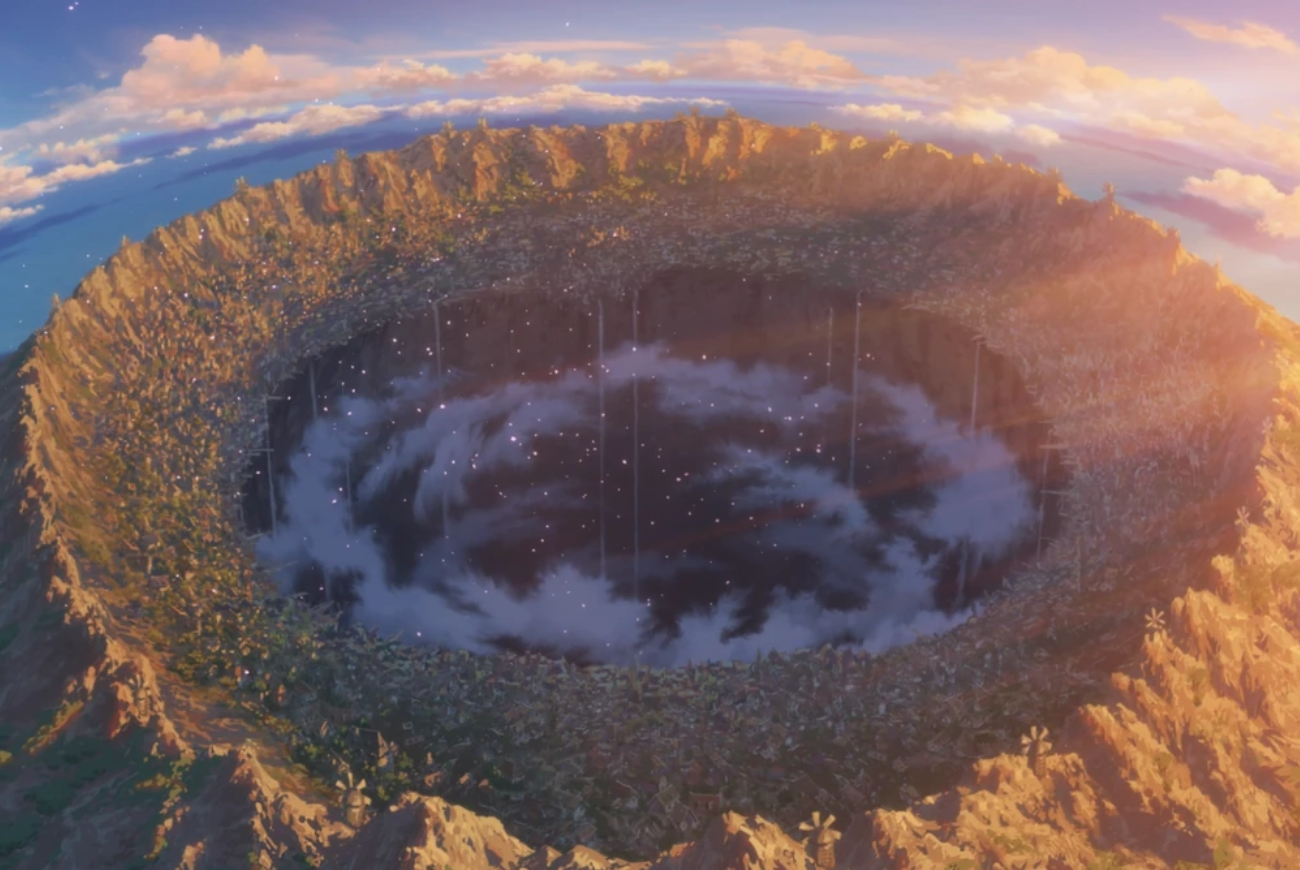 Made in Abyss background — The Abyss
