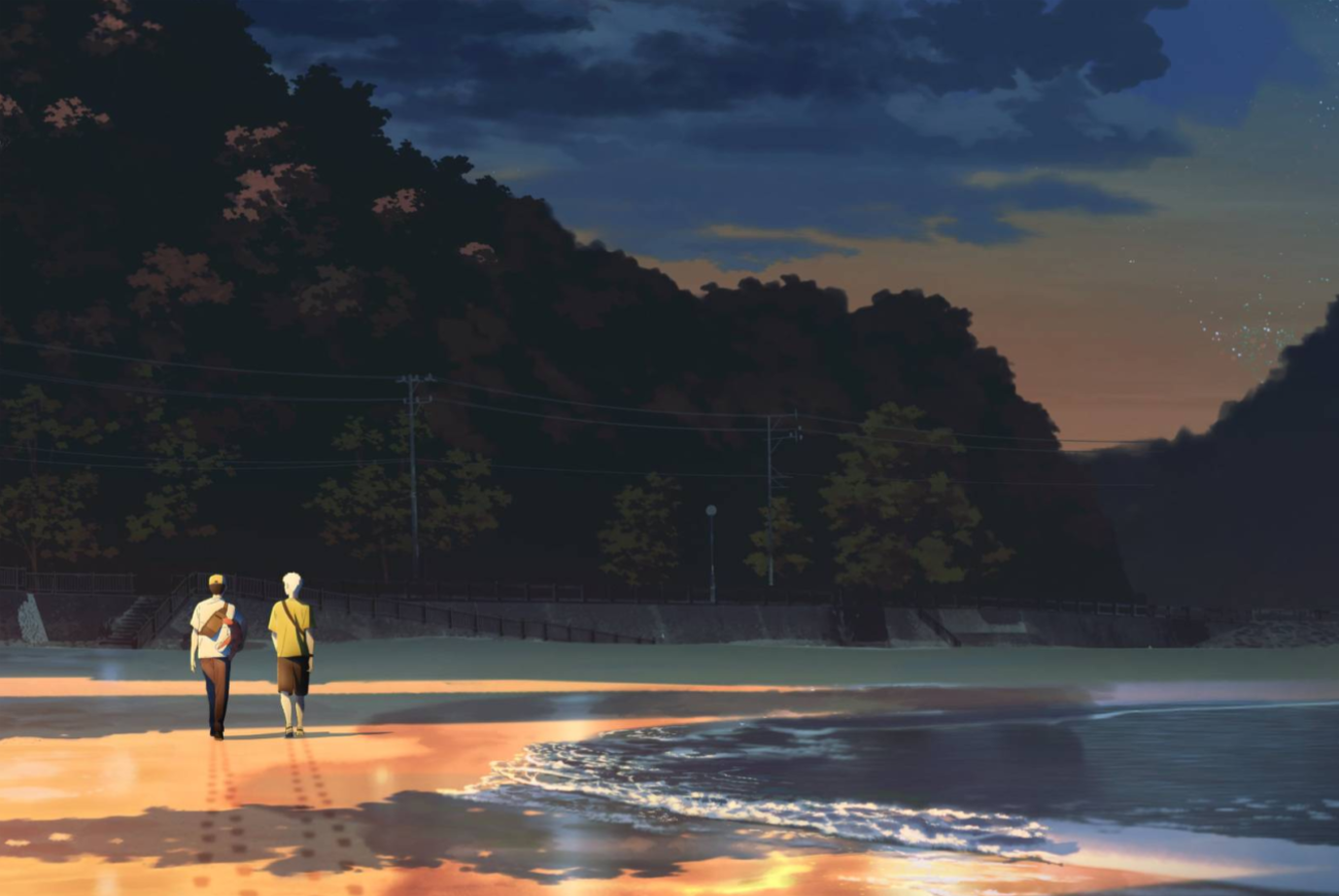 The Summer Hikaru Died background — Beach