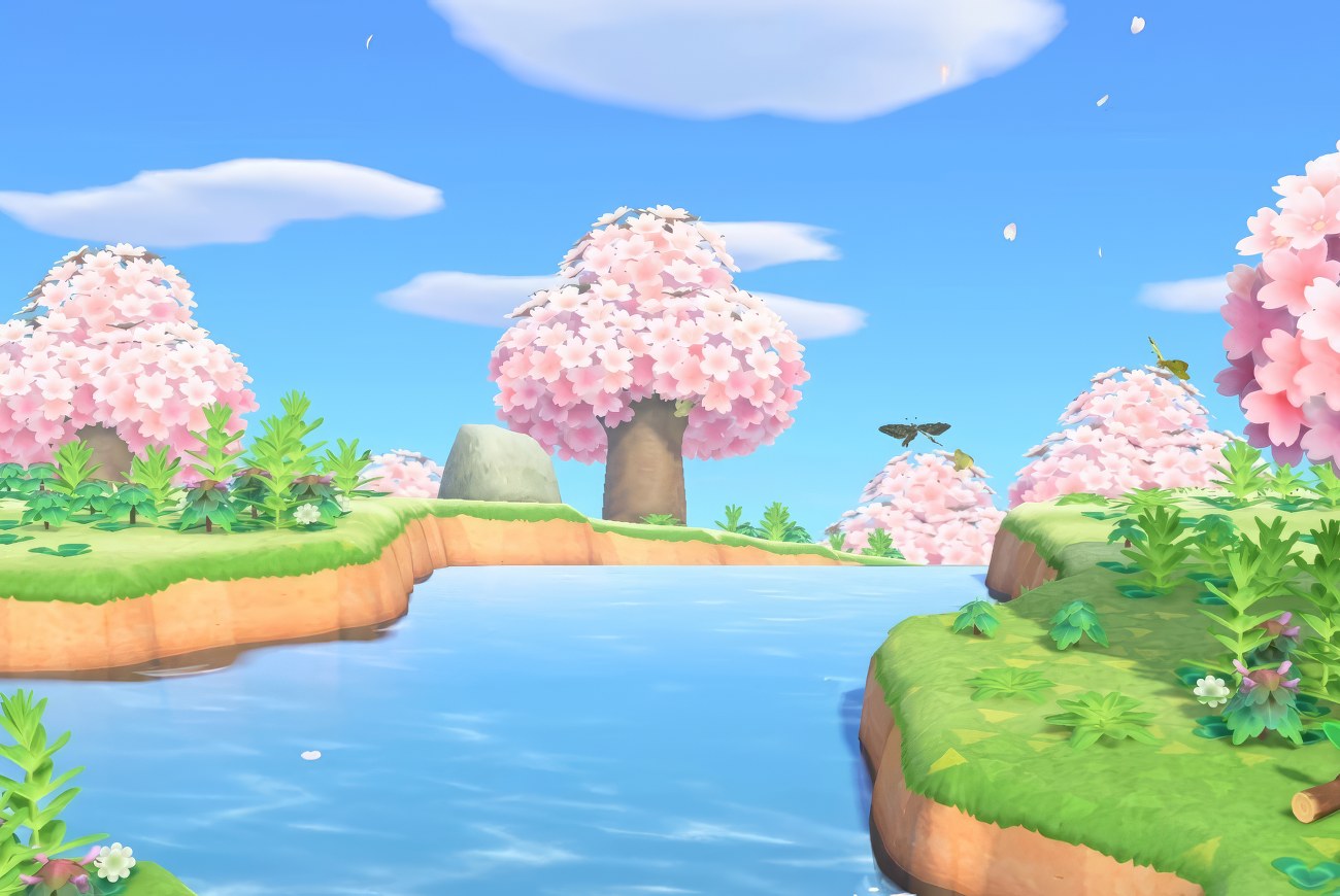 Animal Crossing background — Dream Getaway