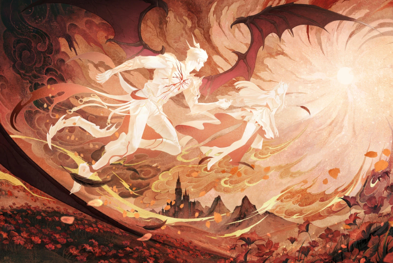 Love and Deepspace background — Cosmic Encounter