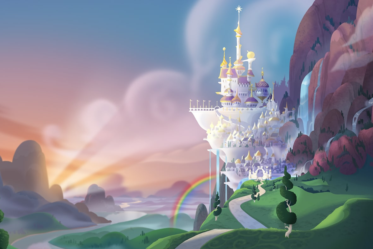 My Little Pony background — Canterlot