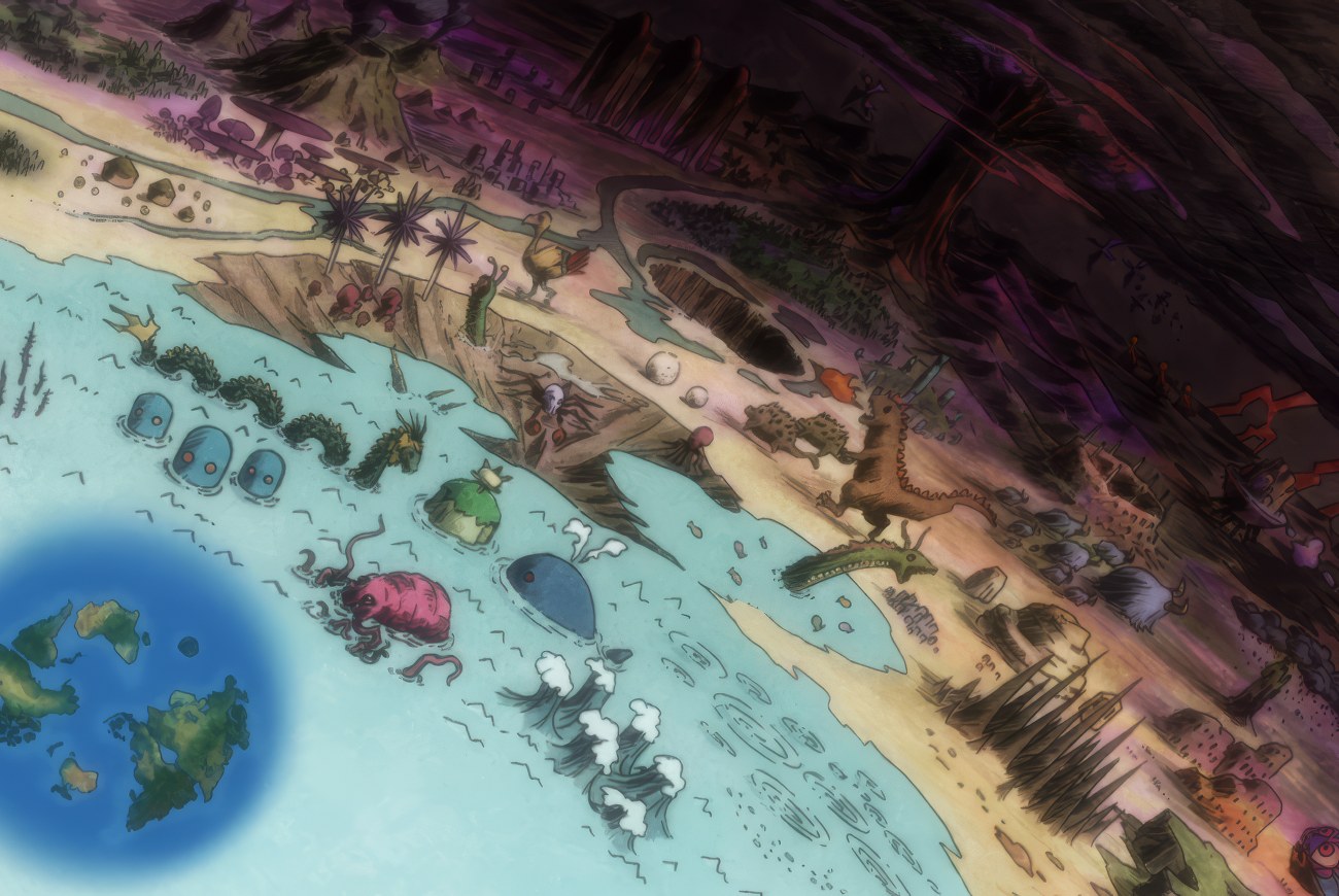Hunter x Hunter background — The Dark Continent