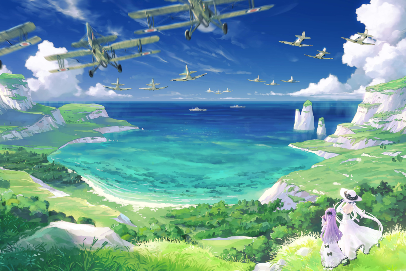 Azur Lane background — Long Journey