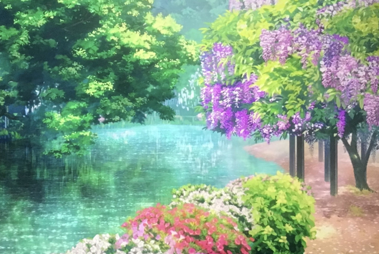 A Sign of Affection background — Garden Date