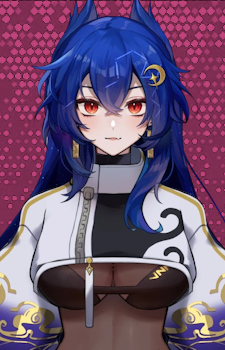Vienna — Vtuber card artwork