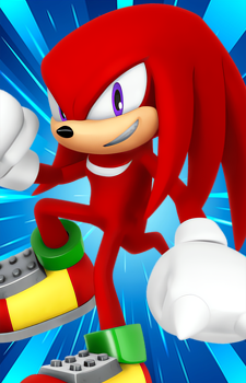 Knuckles — Sonic card artwork