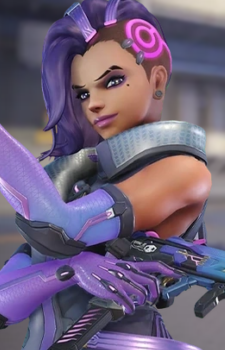 Sombra — Overwatch card artwork