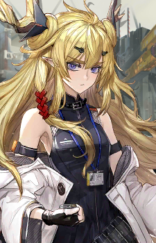 Leizi — Arknights card artwork