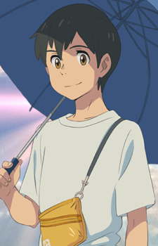 Hodaka Morishima — Weathering with You card artwork