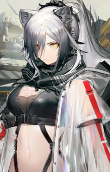 Schwarz — Arknights card artwork