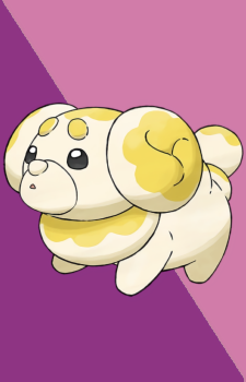 Fidough — Pokemon card artwork