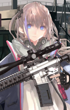 ST AR-15 — Girls' Frontline card artwork