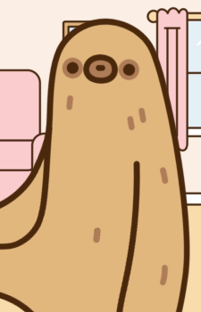 Sloth — Pusheen card artwork