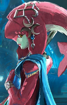 Mipha — The Legend of Zelda card artwork