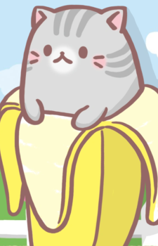 Mackerel Tabby Bananya — Bananya card artwork