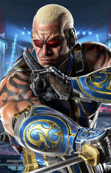Raven — Tekken card artwork