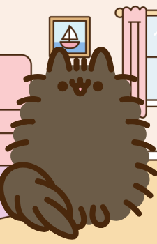 Pip — Pusheen card artwork