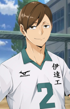 Kenji Futakuchi — Haikyuu card artwork