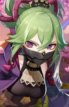 Kuki Shinobu — Genshin Impact card artwork