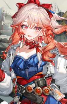 Haruka — Arknights card artwork