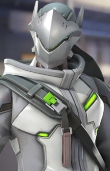 Genji — Overwatch card artwork
