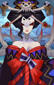 Hone Onna — Onmyoji card artwork