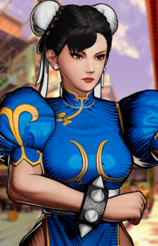 Chun-Li — Street Fighter card artwork