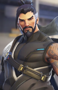 Hanzo — Overwatch card artwork