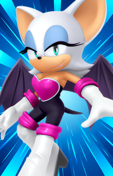 Rouge — Sonic card artwork