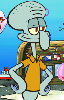 Squidward Tentacles — SpongeBob SquarePants card artwork
